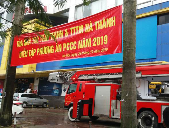 Diễn tập phương án PCCC năm 2019