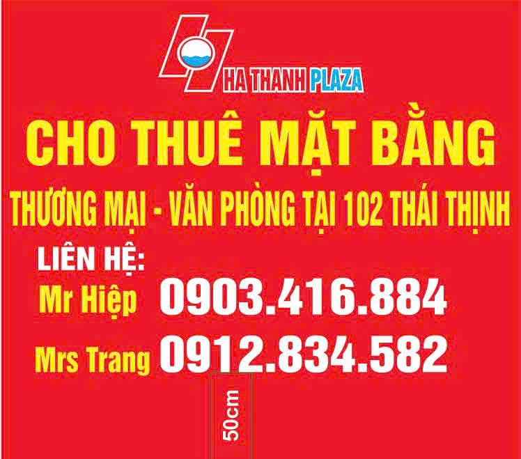 Cho thuê mặt bằng và văn phòng tại Thái Thịnh - lựa chọn tối ưu cho kinh doanh và doanh nghiệp